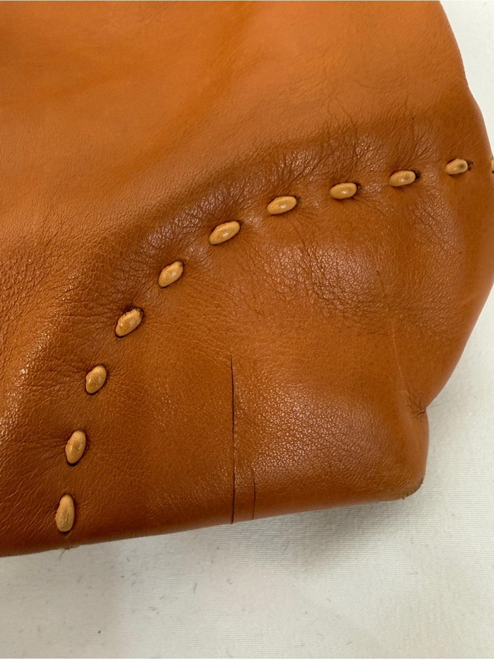 Vintage Ralph Lauren Leather Shoulder Bag - Picture 5 of 9